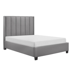 Anson Gray Queen Platform Bed - Ornate Home