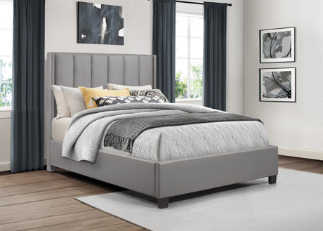Anson Gray Queen Platform Bed - Ornate Home