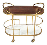 Antalya Multicolor Bar Cart - Ornate Home