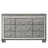 Antares Light Gray Oak Dresser - Ornate Home