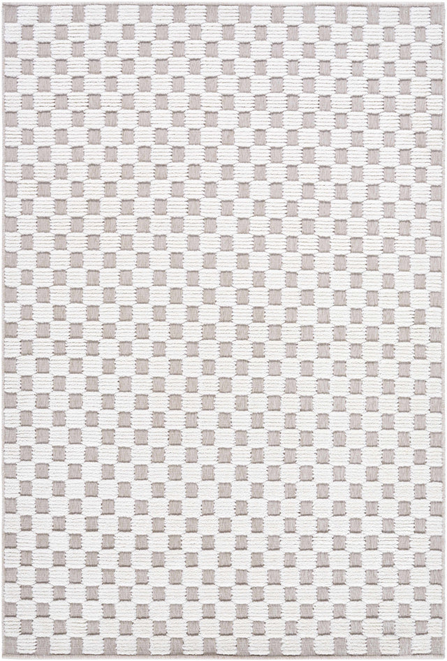 Anthea Light Gray Washable Area Rug - Ornate Home