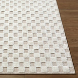 Anthea Light Gray Washable Area Rug - Ornate Home
