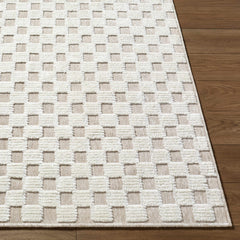 Anthea Light Gray Washable Area Rug - Ornate Home