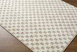 Anthea Light Gray Washable Area Rug - Ornate Home