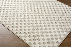 Anthea Light Gray Washable Area Rug - Ornate Home