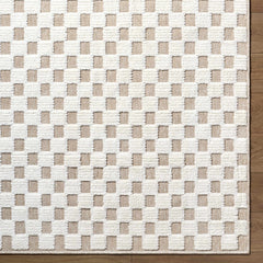 Anthea Light Gray Washable Area Rug - Ornate Home