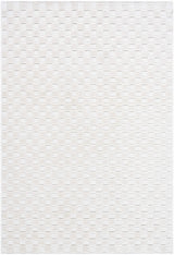 Anthea Off-White 3D Checkered Washable Rug - Ornate Home