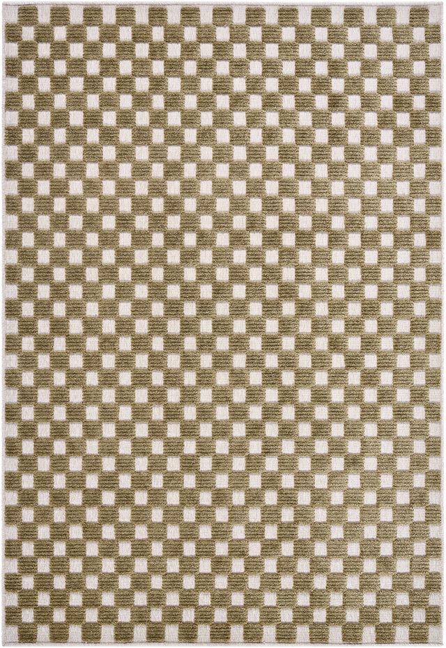 Anthea Olive Washable Area Rug - Ornate Home