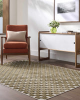Anthea Olive Washable Area Rug - Ornate Home