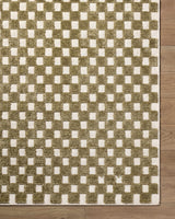 Anthea Olive Washable Area Rug - Ornate Home