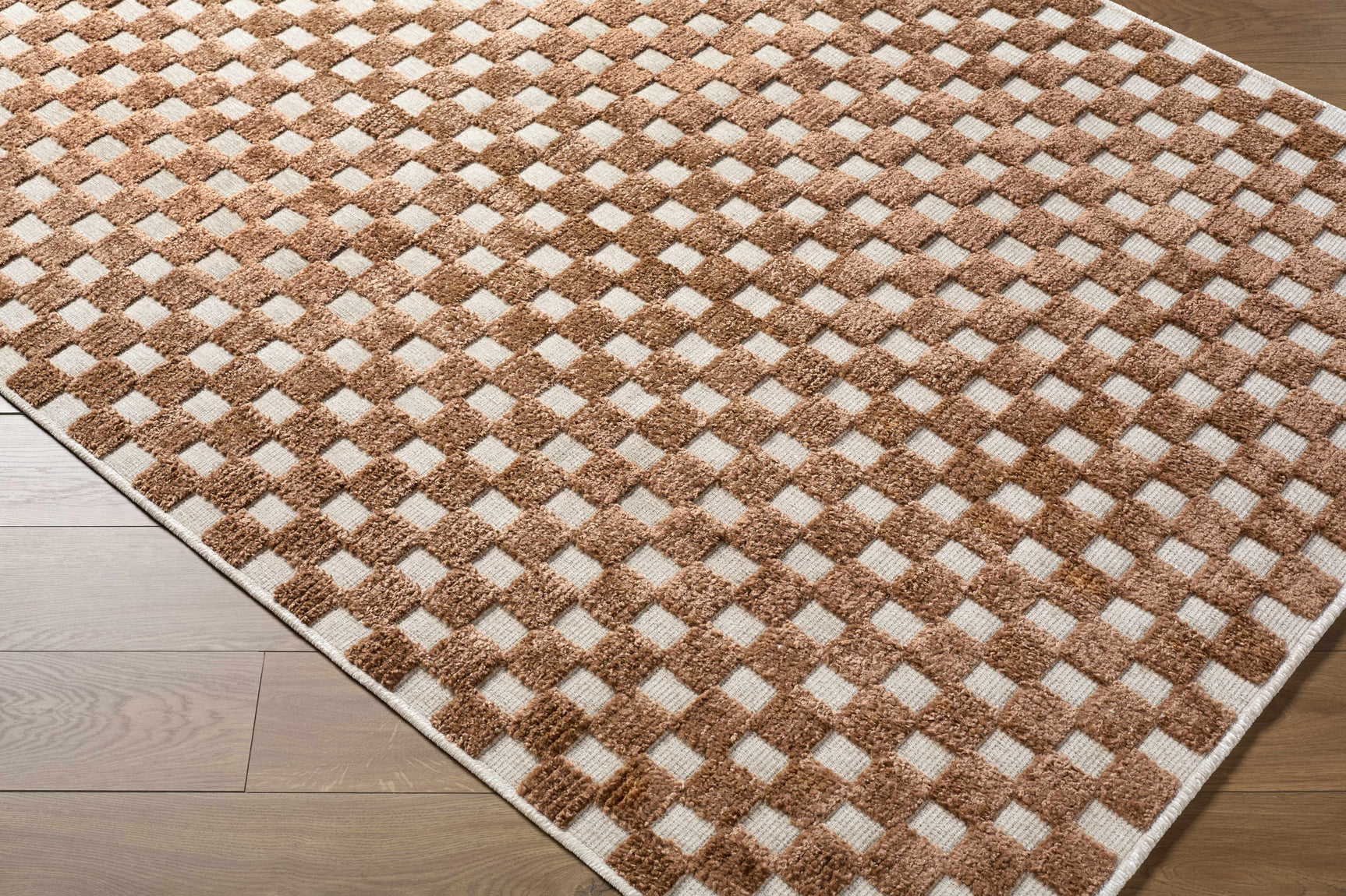 Anthea White Washable Area Rug - Ornate Home