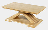 Anthology Warm Ash Castered Cocktail Table - Ornate Home