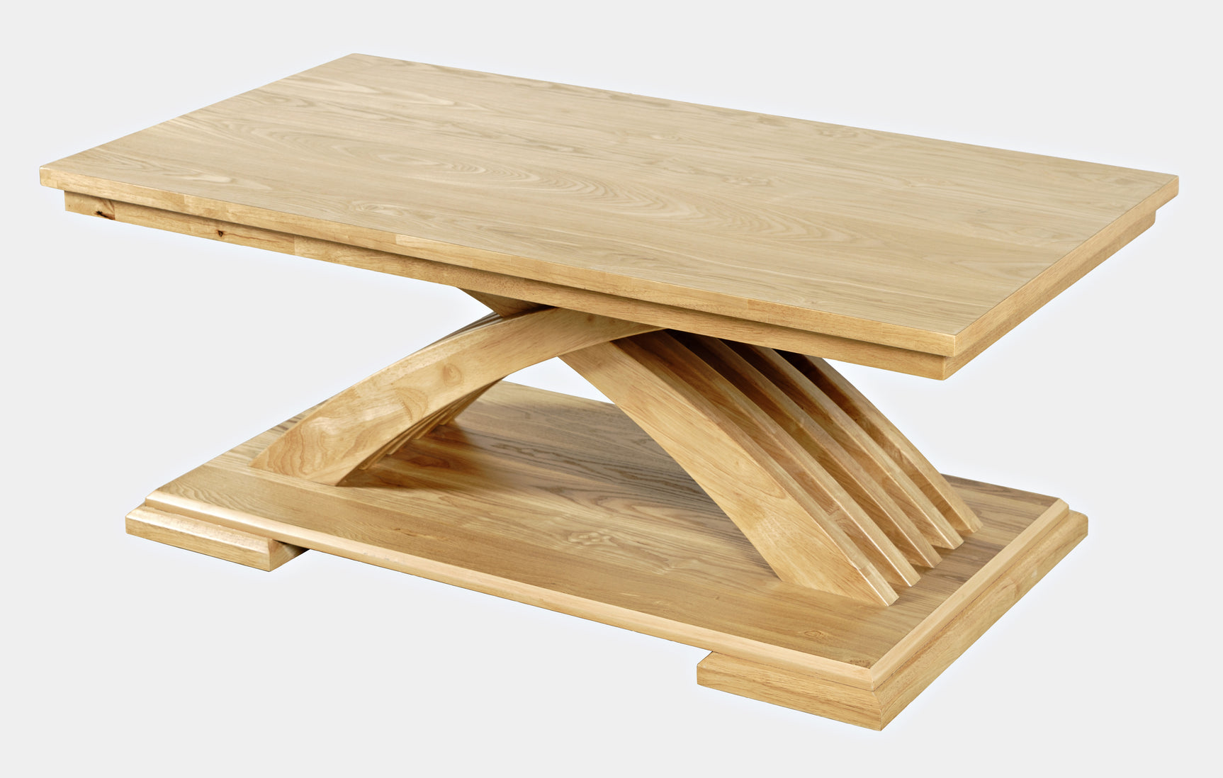 Anthology Warm Ash Castered Cocktail Table - Ornate Home