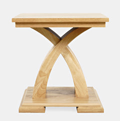 Anthology Warm Ash End Table - Ornate Home