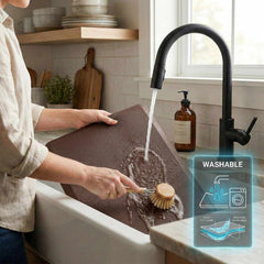 Anti-Fatigue Kitchen Mat, Brown - Clearance - Ornate Home