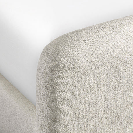 Antibes Beige/Tan Panel King Bed - Ornate Home