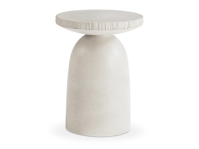 Antibes Pumice Accent Table - Ornate Home