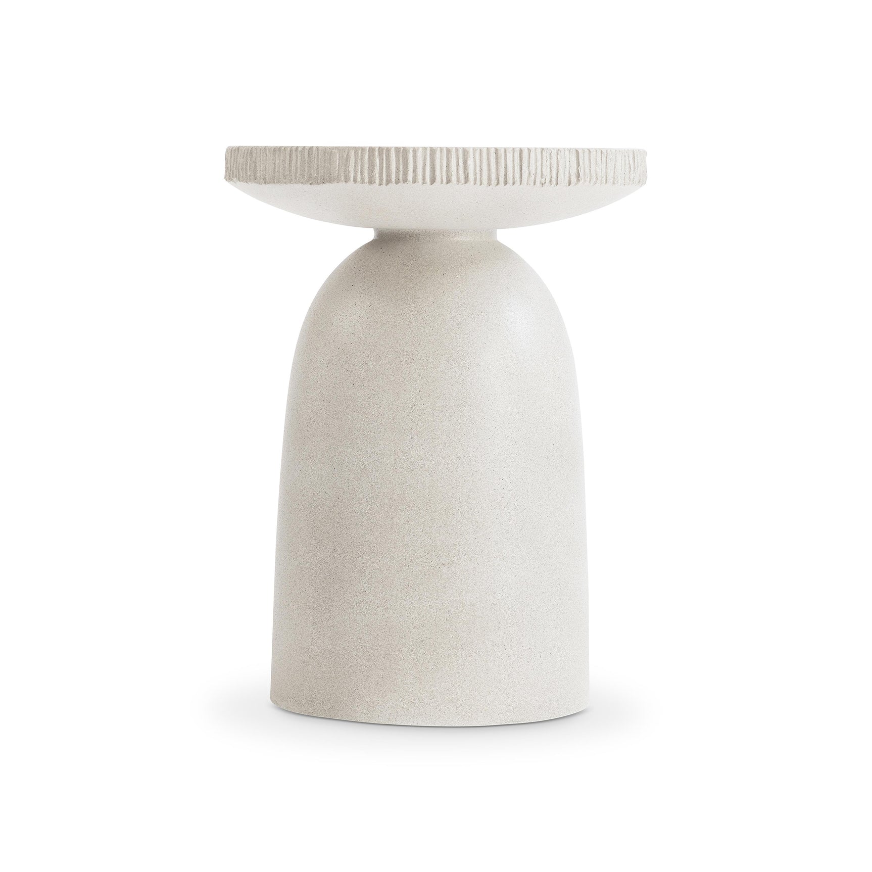 Antibes Pumice Accent Table - Ornate Home