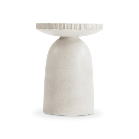 Antibes Pumice Accent Table - Ornate Home