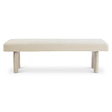 Antibes Pumice/Beige/Tan Bench - Ornate Home