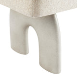 Antibes Pumice/Beige/Tan Bench - Ornate Home