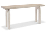 Antibes Pumice/Roz Console Table 68" - Ornate Home