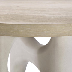 Antibes Pumice/Roz Dining Table - Ornate Home