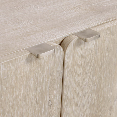 Antibes Pumice/Roz Entertainment Credenza - Ornate Home