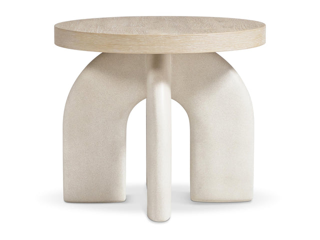 Antibes Pumice/Roz Side Table - Ornate Home