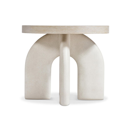 Antibes Pumice/Roz Side Table - Ornate Home