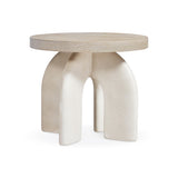 Antibes Pumice/Roz Side Table - Ornate Home