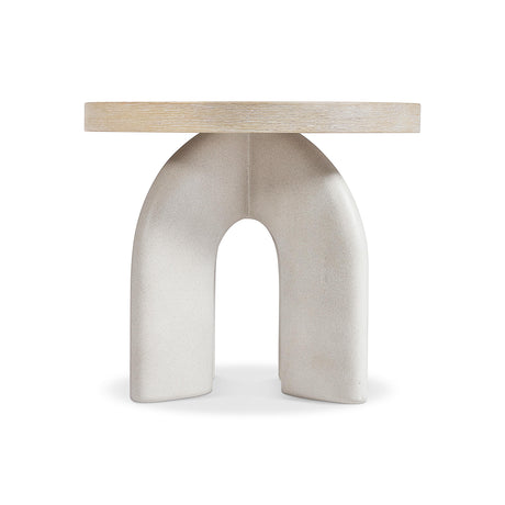 Antibes Pumice/Roz Side Table - Ornate Home