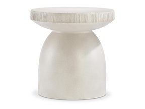 Antibes Pumice Side Table - Ornate Home