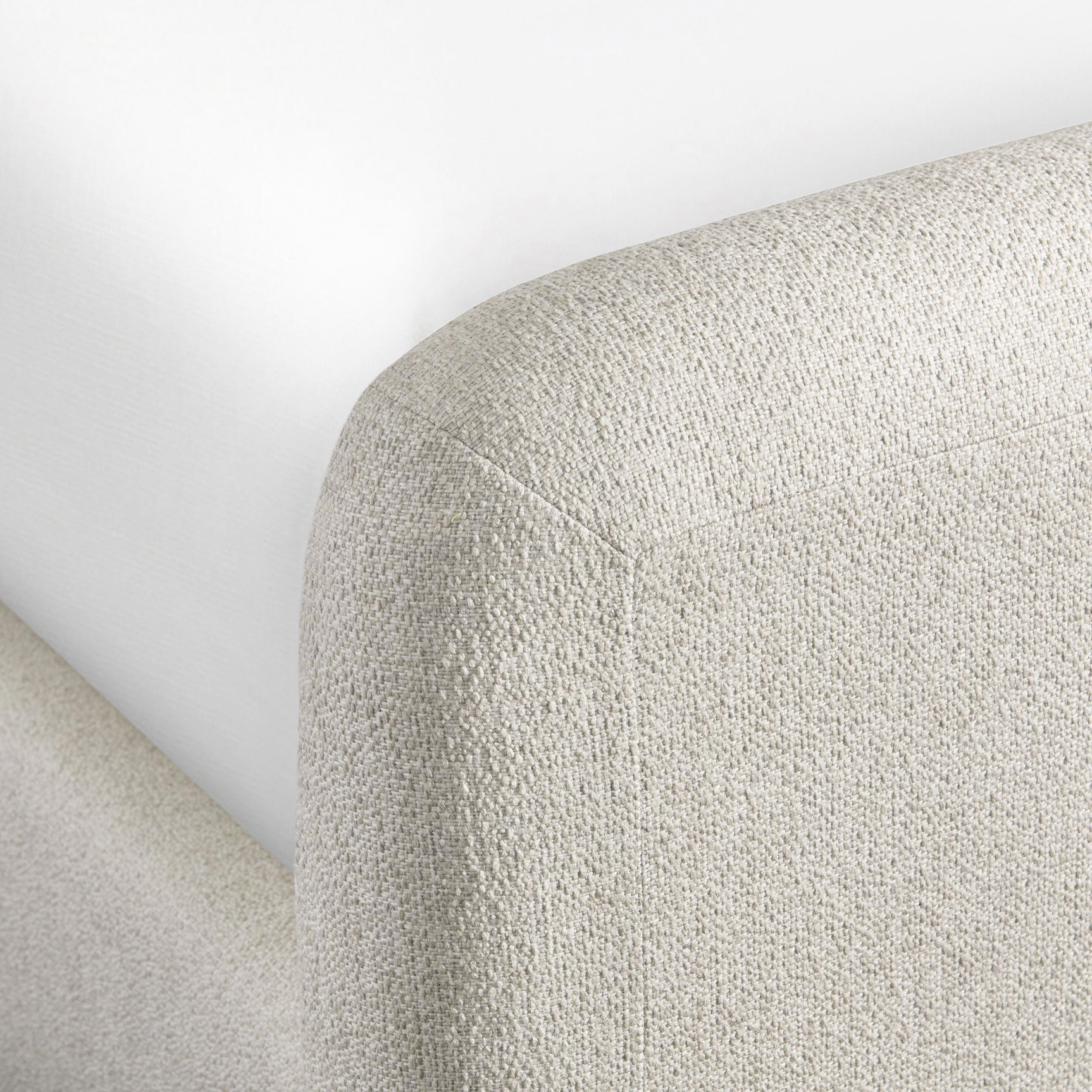 Antibes White/Cream California King Panel Bed - Ornate Home