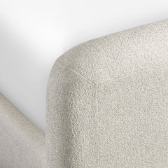 Antibes White/Cream Queen Panel Bed - Ornate Home