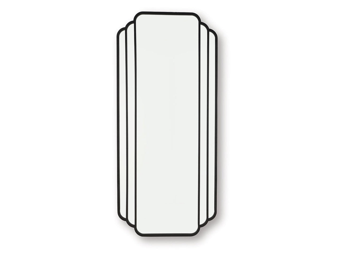 Antigone Black Floor Mirror (Online Special Price) - Ornate Home