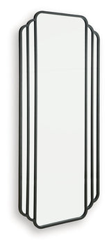Antigone Black Floor Mirror (Online Special Price) - Ornate Home