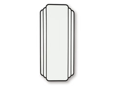 Antigone Black Floor Mirror - Ornate Home