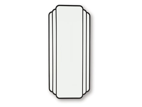 Antigone Black Floor Mirror - Ornate Home