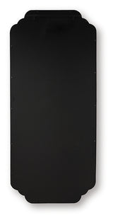 Antigone Black Floor Mirror - Ornate Home