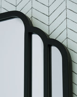 Antigone Black Floor Mirror - Ornate Home