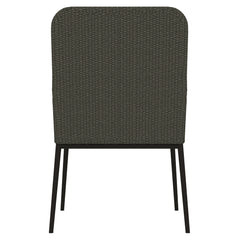 Antilles Grey Flannel/White/Cream Outdoor Chair - Ornate Home