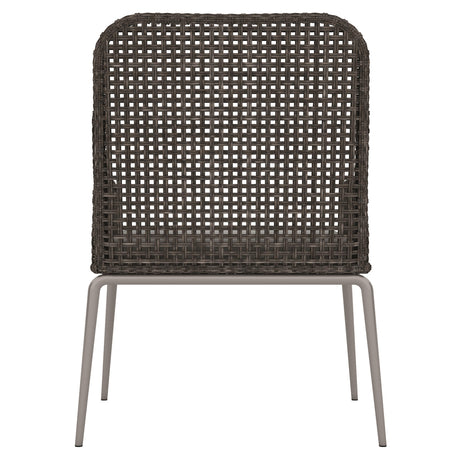 Antilles Tobacco Leaf/White/Cream Outdoor Arm Chair - Ornate Home