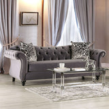 Antoinette Gray Sofa - Ornate Home