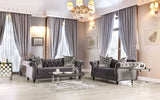 Antoinette Gray Sofa - Ornate Home