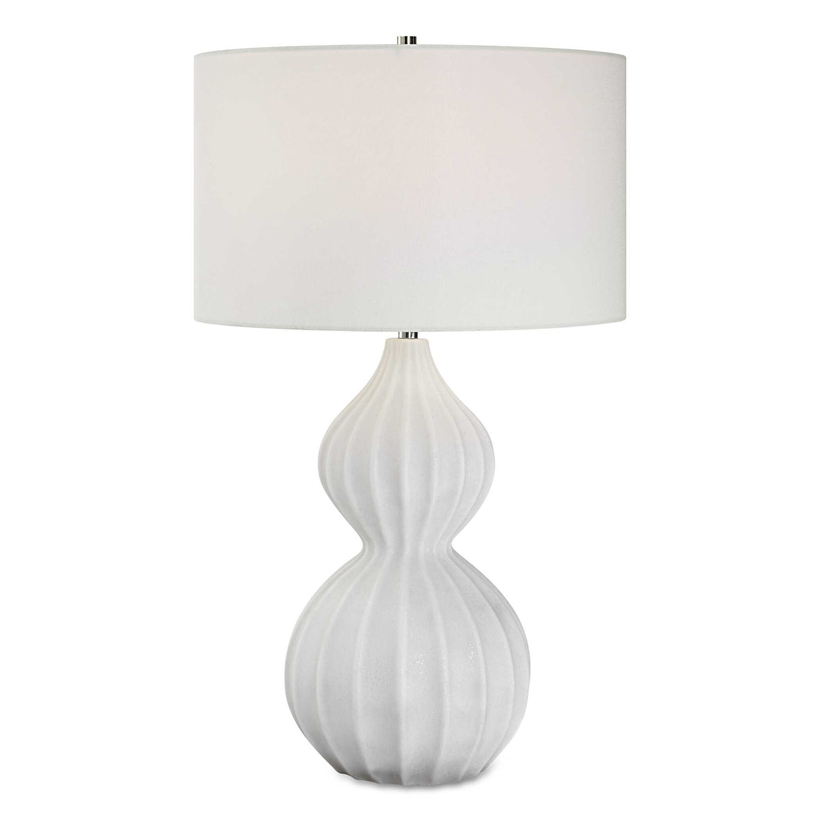 Antoinette White Marble Table Lamp - Ornate Home