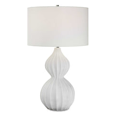 Antoinette White Marble Table Lamp - Ornate Home