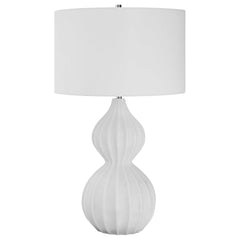 Antoinette White Marble Table Lamp - Ornate Home