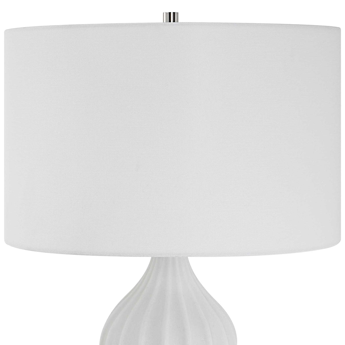Antoinette White Marble Table Lamp - Ornate Home