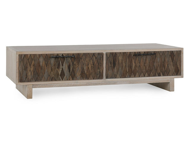 Anton Beige/Natural Coffee Table - Ornate Home